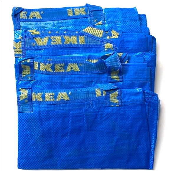IKEA FRAKTA Reusable Bags, Large (SET of 4), NWT - Picture 2 of 7